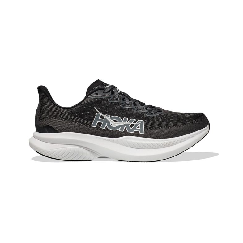 Hoka Mach 6 Mujer Black/White