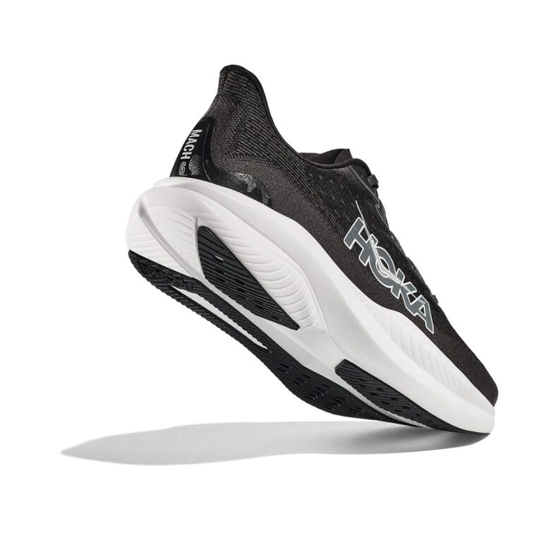 Hoka Mach 6 Mujer Black/White - Imagen 4