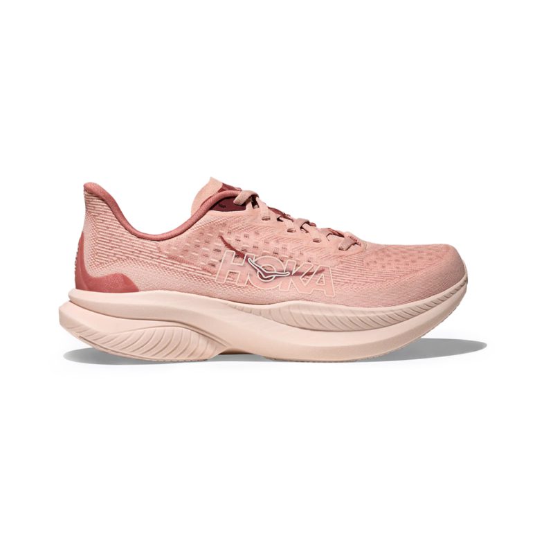 Hoka Mach 6 Mujer Rose Latte/Blush