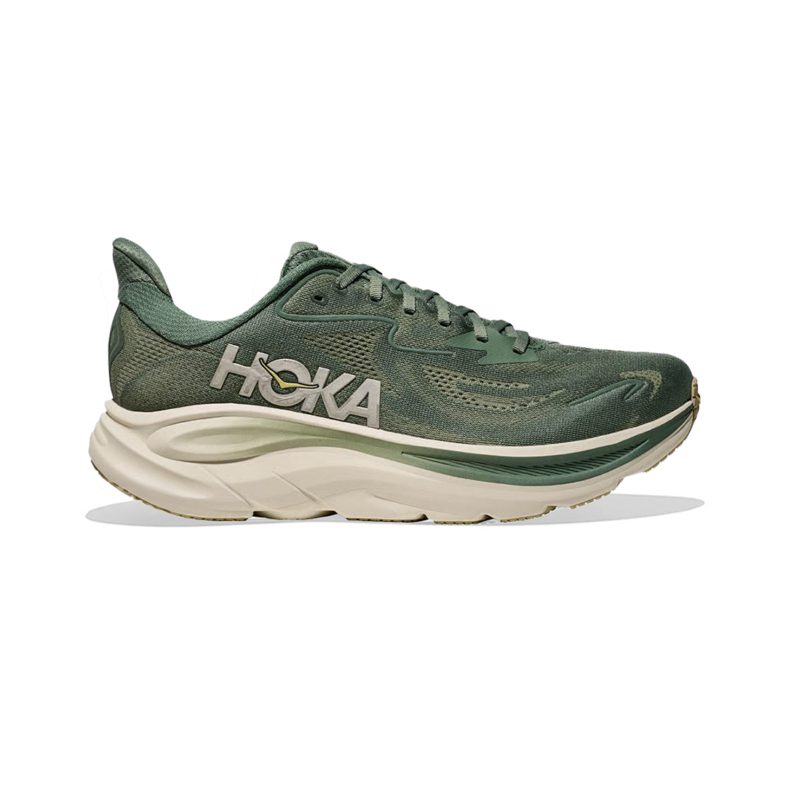 Hoka Clifton 10 Hombre Fern/Truffle Salt