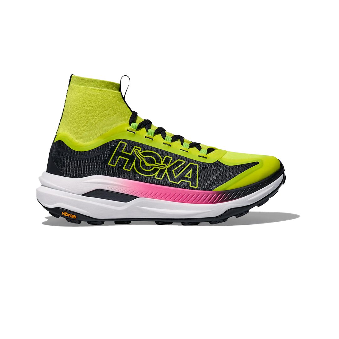 Hoka Tecton X 3 Hombre Neon Citrus/Black - HOKA® Oficial Chile