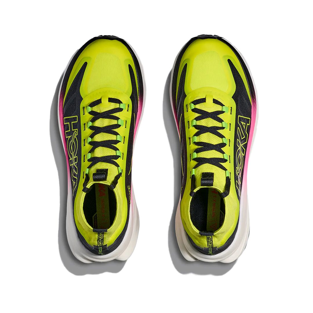 Hoka Tecton X 3 Hombre Neon Citrus/Black - HOKA® Oficial Chile