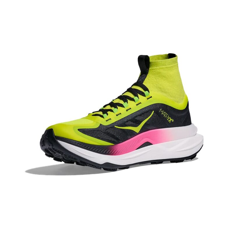 Hoka Tecton X 3 Hombre Neon Citrus/Black - Imagen 3