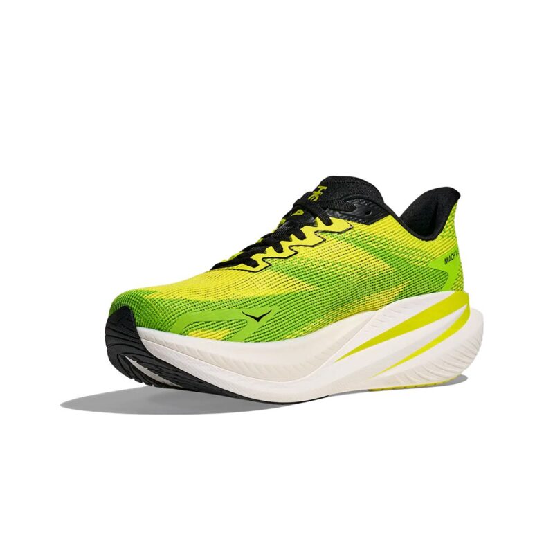 Hoka Mach X 3 Hombre Neon Citrus/Neon Lime - Imagen 3