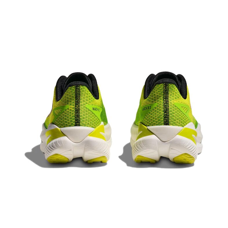 Hoka Mach X 3 Hombre Neon Citrus/Neon Lime - Imagen 5