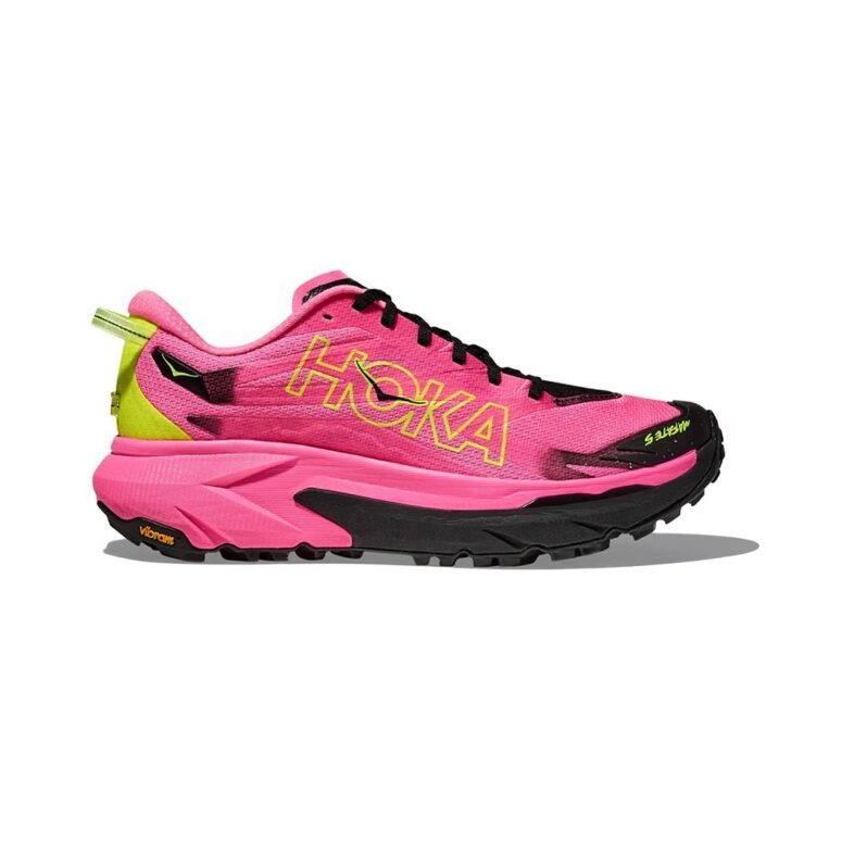Hoka Mafate 5 Hombre Neon Rose/Black