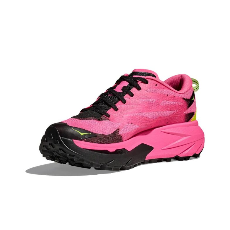 Hoka Mafate 5 Hombre Neon Rose/Black - Imagen 3