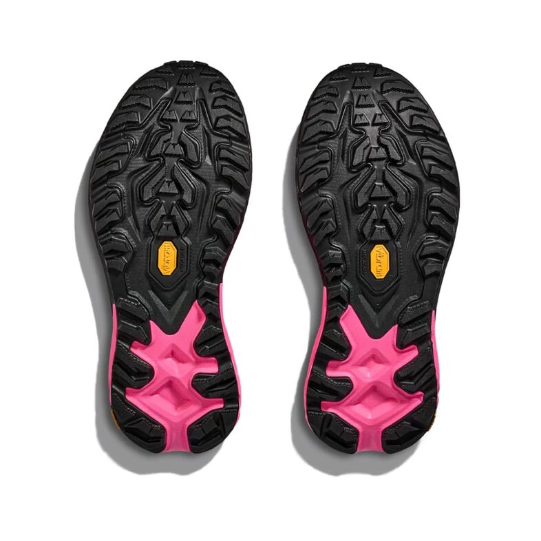 Hoka Mafate 5 Hombre Neon Rose/Black - Imagen 6