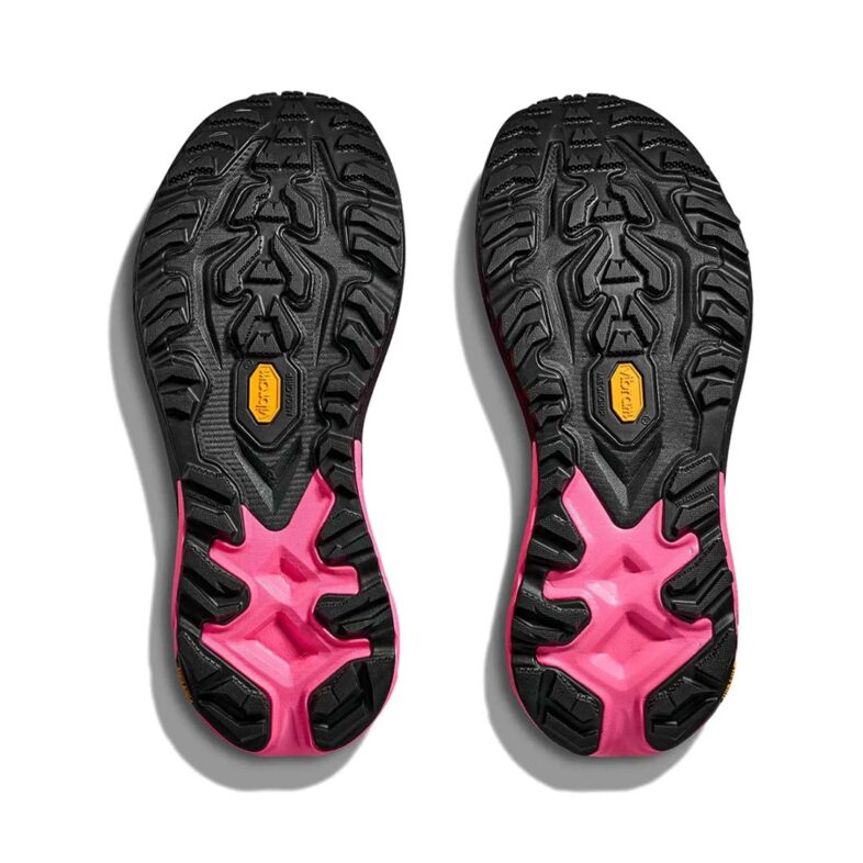 Hoka Mafate 5 Mujer Neon Rose/Black - Imagen 7