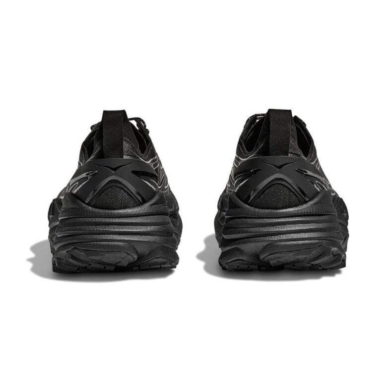 Hoka Stinson One7 Hombre Black/Silver - Imagen 5