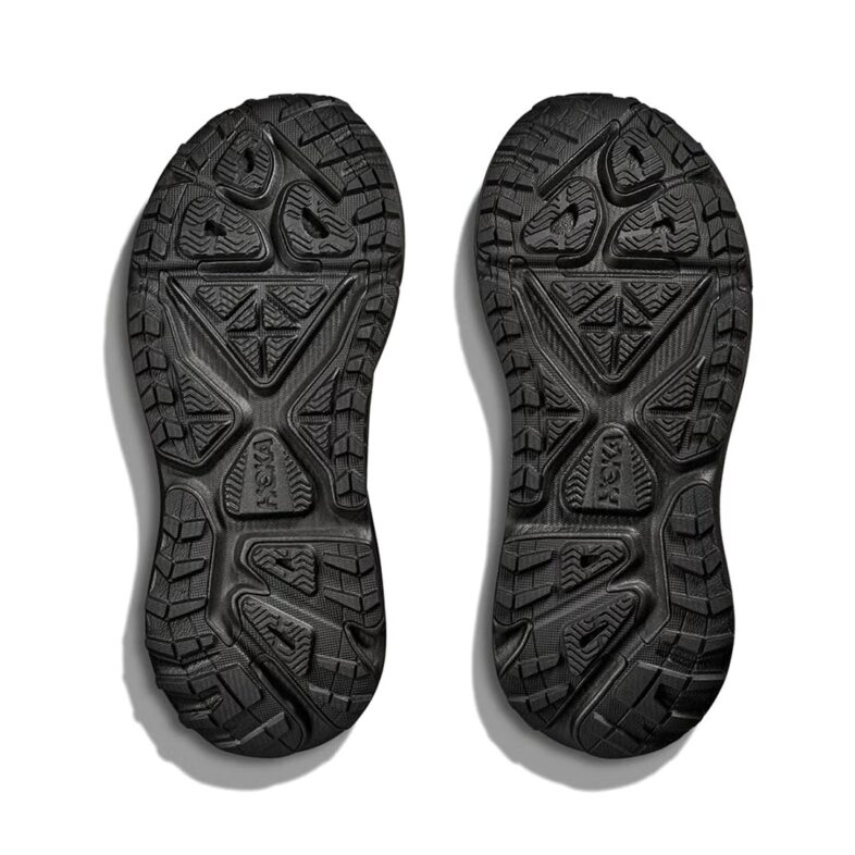 Hoka Stinson One7 Hombre Black/Silver - Imagen 7