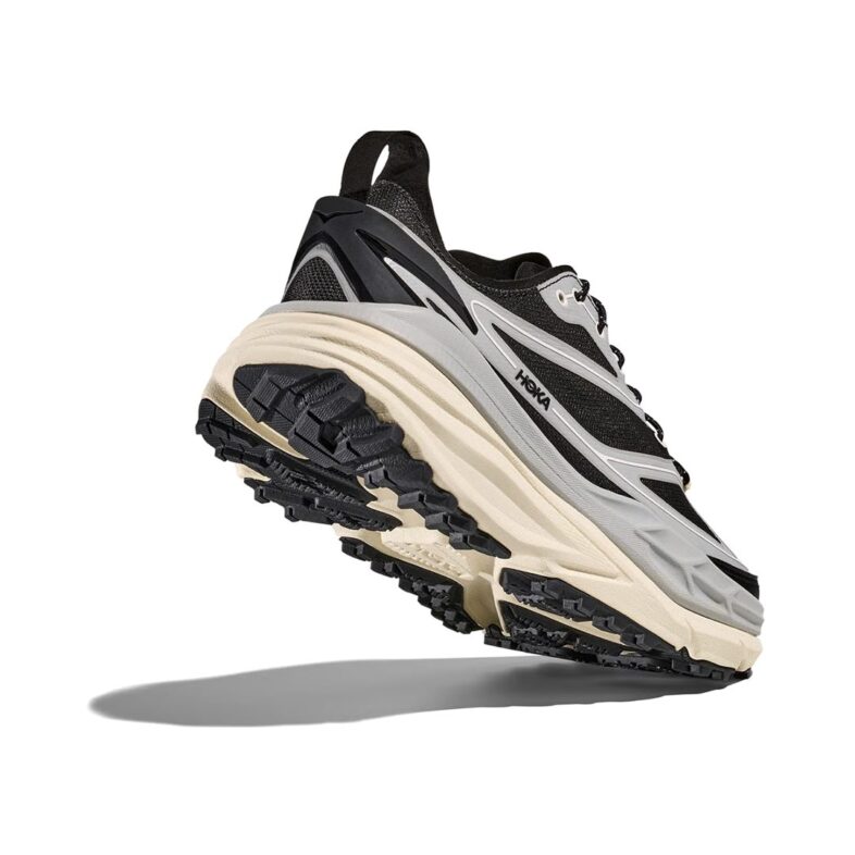 Hoka Stinson One7 Hombre Stellar Grey/Eggshell - Imagen 4