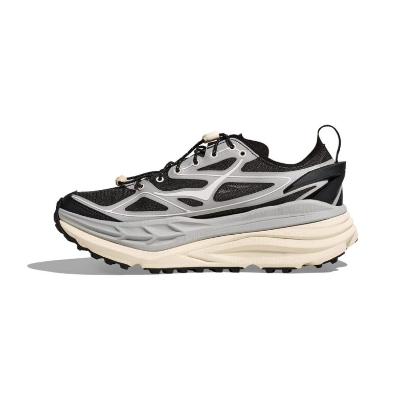 Hoka Stinson One7 Hombre Stellar Grey/Eggshell - Imagen 8