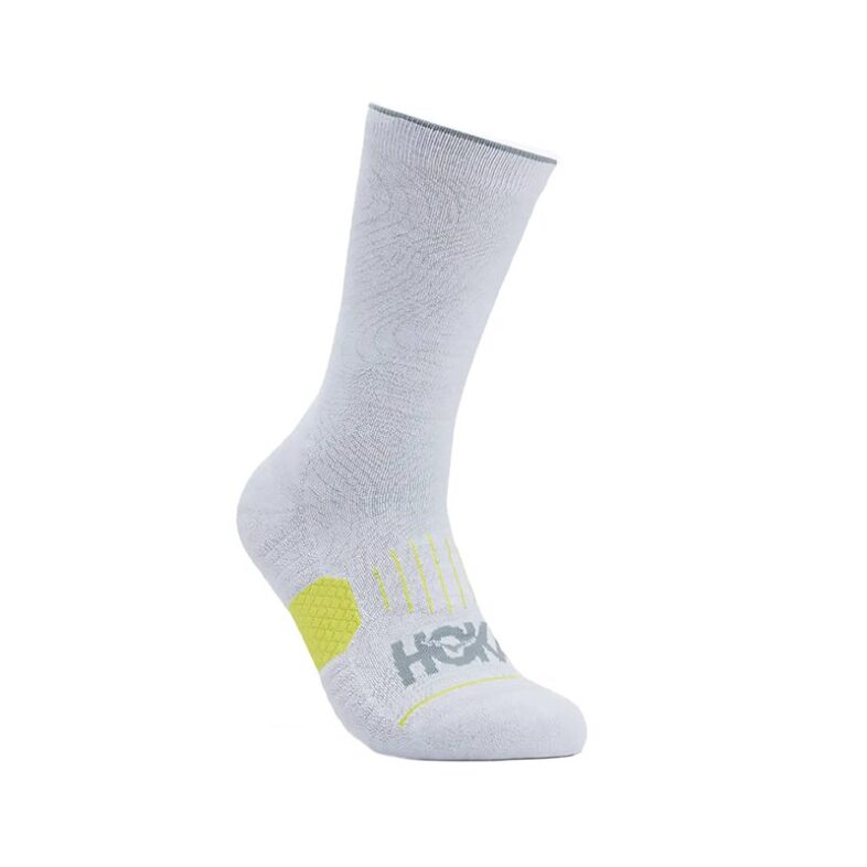 Tripack Calcetines Hoka Crew Run White / Black / Grey - Imagen 3