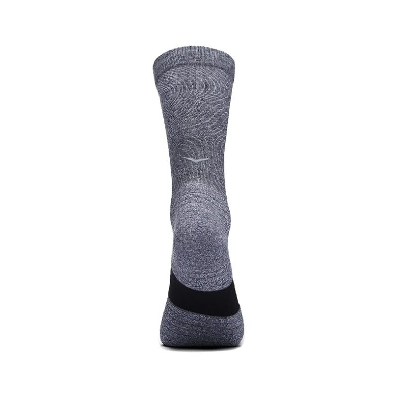 Tripack Calcetines Hoka Crew Run White / Black / Grey - Imagen 4