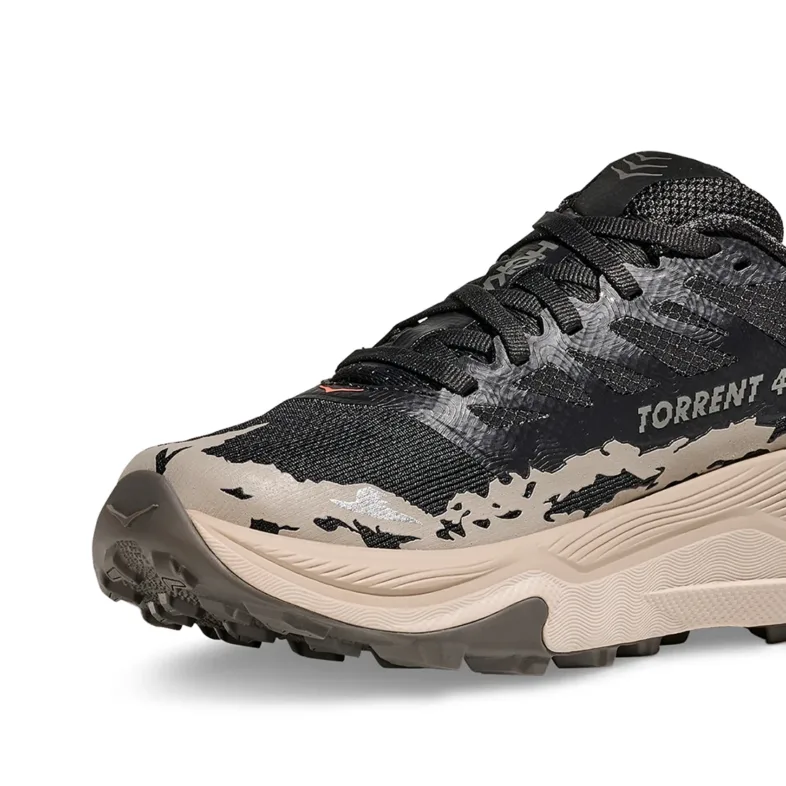 Hoka Mujer Torrent 4 Black/Beige - Imagen 7