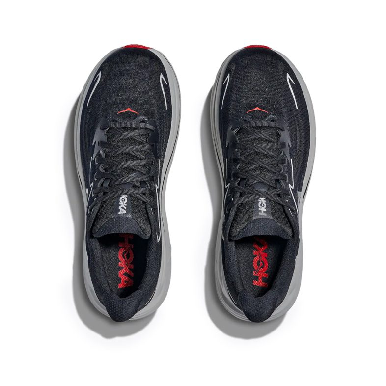 Hoka Clifton 10 Hombre Black / Silver - HOKA® Oficial Chile