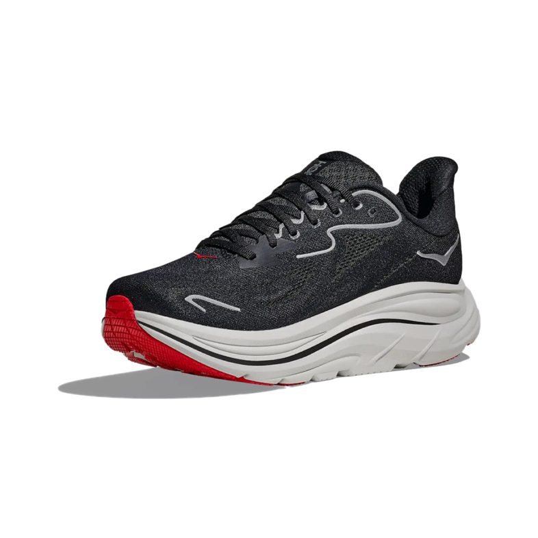 Hoka Clifton 10 Hombre Black / Silver - HOKA® Oficial Chile
