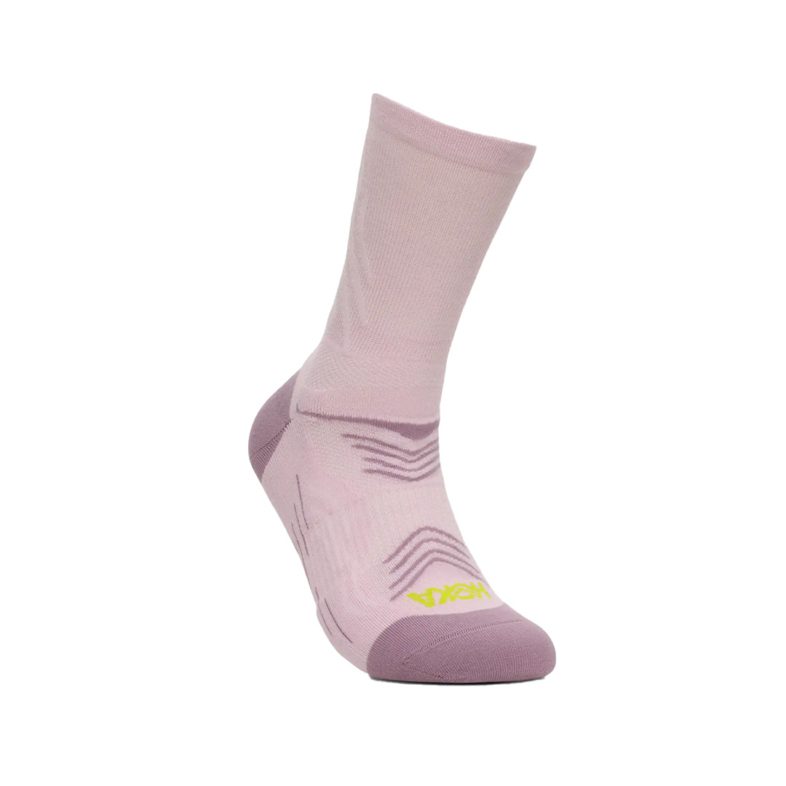 Calcetas Hoka Bondi Lilac Cream