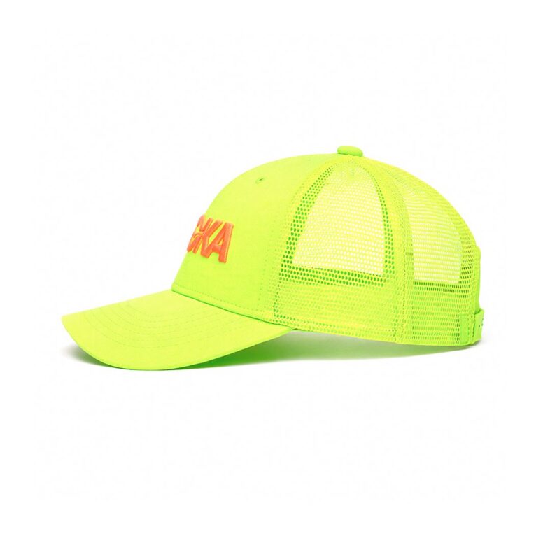 Jockey Hoka Core Logo Trucker Citrus - Imagen 3