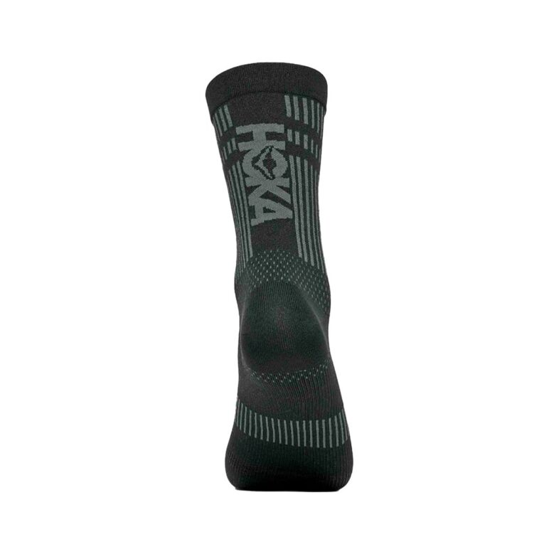 Calcetas Hoka Trail Run Crew Black - Imagen 4