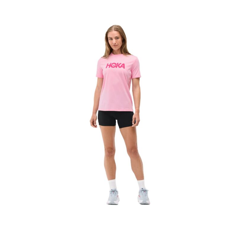 Polera Hoka Mujer CTN Bubble Gum - Imagen 3