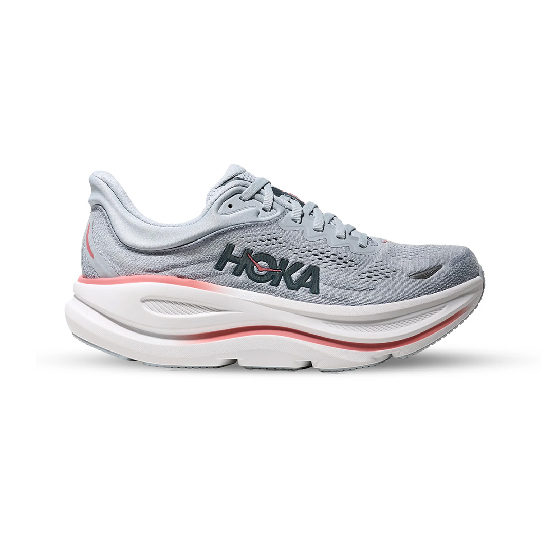 Hoka Bondi 9 Mujer Mineral Blue / Washed Blue - HOKA® Oficial Chile