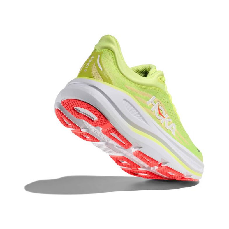 Hoka Bondi 9 Mujer Neon Yuzu / Sunlight - Imagen 4