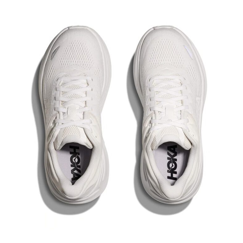 Hoka Bondi 9 Mujer White / White - Imagen 2