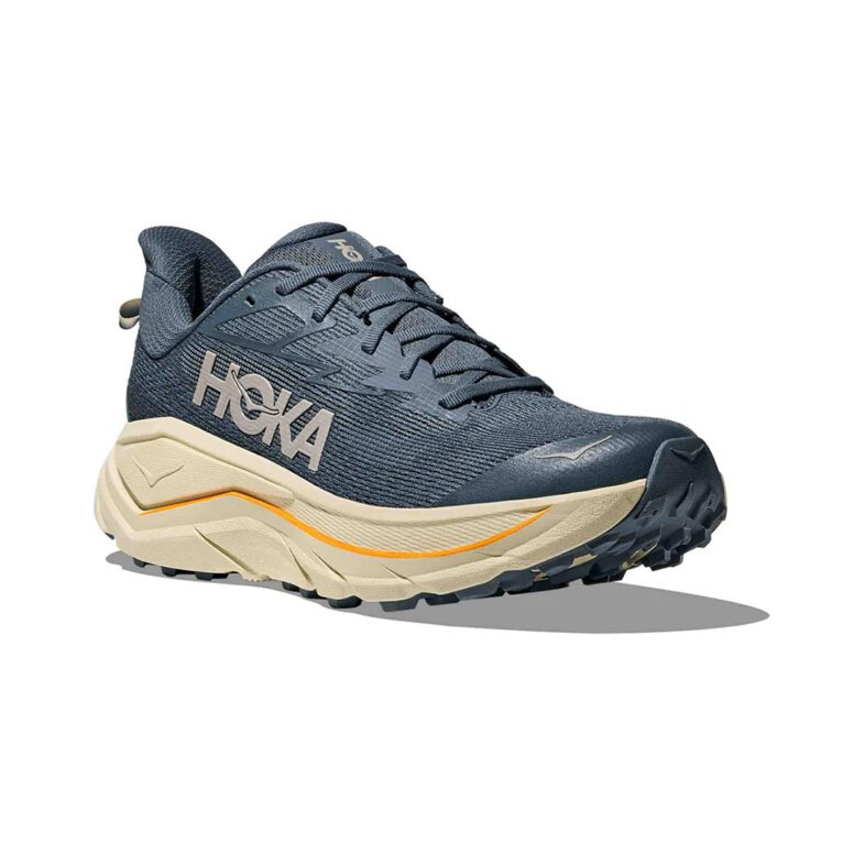 Hoka Challenger 8 Hombre Faded Navy / Pampass Grass - Imagen 5