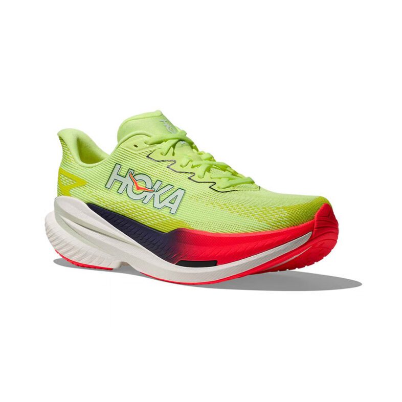 Hoka Mach X 3 Hombre Neon Yuzu / Squid Ink - Imagen 6