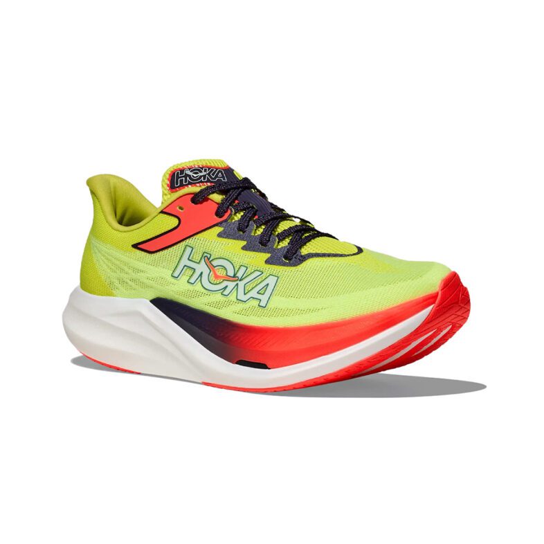 Hoka Rocket X 3 Unisex Neon Yuzu/Squid Ink - Imagen 6