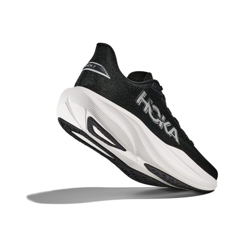 Hoka Mach 7 Hombre Black / White - Imagen 4