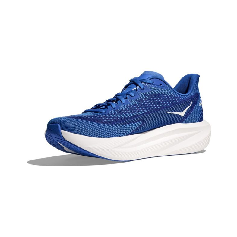 Hoka Mach 7 Hombre Cobalt Blue / Neon Green - Imagen 3