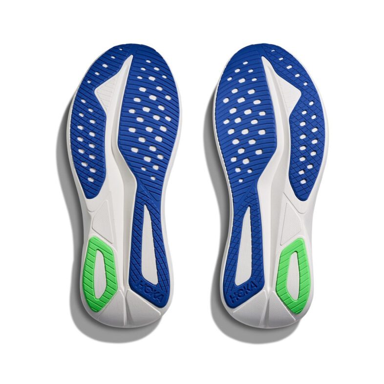 Hoka Mach 7 Hombre Cobalt Blue / Neon Green - Imagen 6