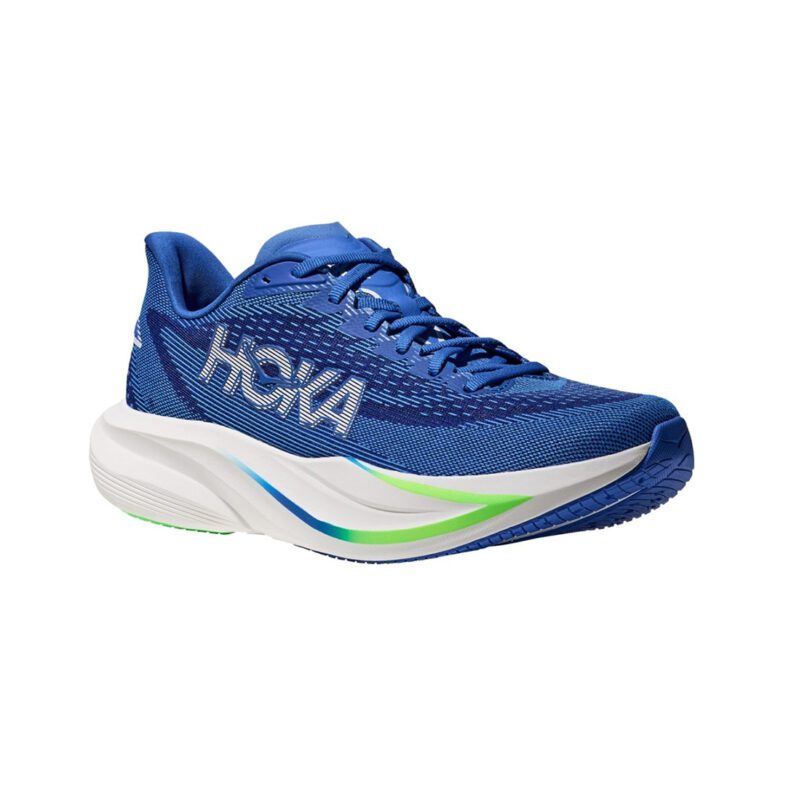 Hoka Mach 7 Hombre Cobalt Blue / Neon Green - Imagen 7