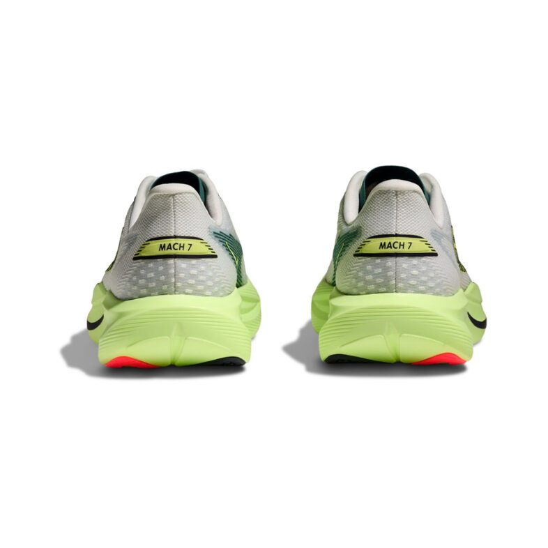 Hoka Mach 7 Hombre Frost / Neon Yuzu - Imagen 5