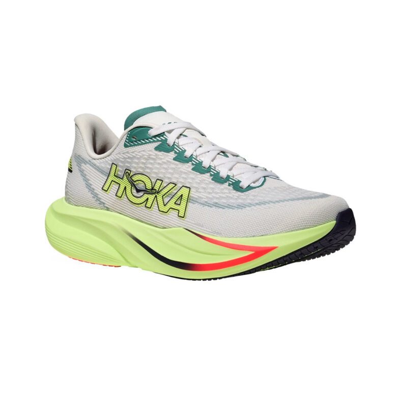 Hoka Mach 7 Hombre Frost / Neon Yuzu - Imagen 6