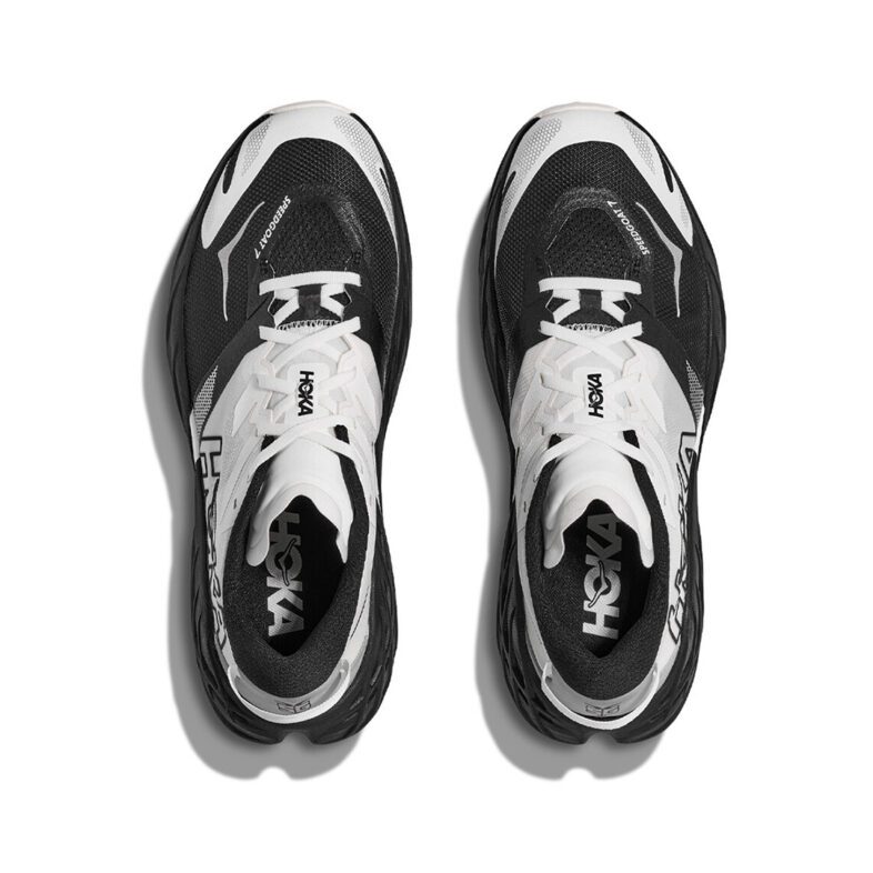 Hoka Speedgoat 7 Mujer Black/White - Imagen 2