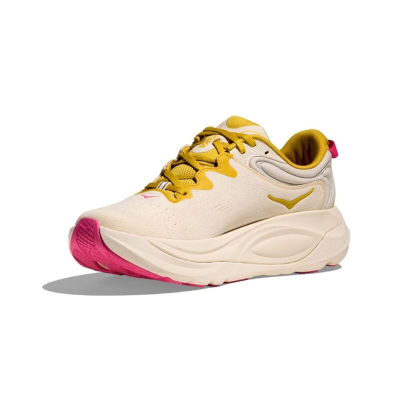 Hoka Gaviota 6 Mujer Birch/Yellow Gold - Imagen 3