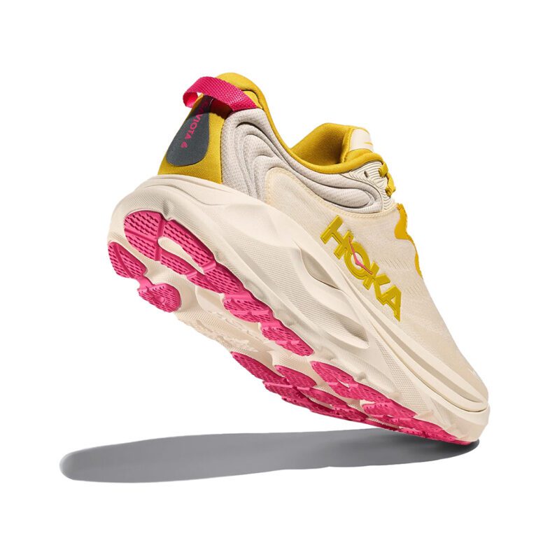 Hoka Gaviota 6 Mujer Birch/Yellow Gold - Imagen 4
