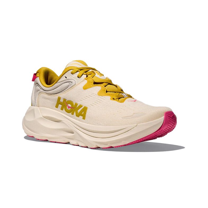 Hoka Gaviota 6 Mujer Birch/Yellow Gold - Imagen 6