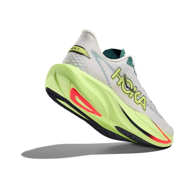 Hoka Mach 7 Mujer Frost/Neon Yuzu - Imagen 4