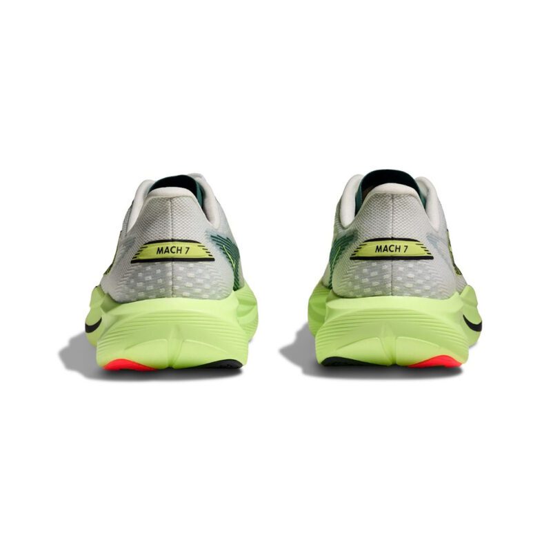 Hoka Mach 7 Mujer Frost/Neon Yuzu - Imagen 5