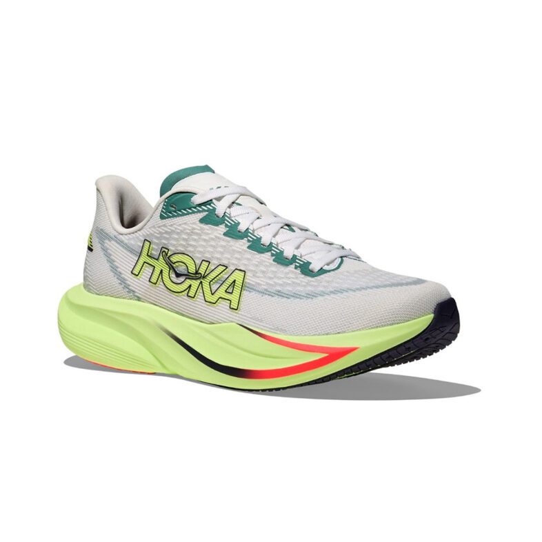 Hoka Mach 7 Mujer Frost/Neon Yuzu - Imagen 6