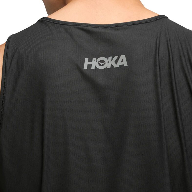Polera Hoka Airolite Tank 2.0 Black - Imagen 4