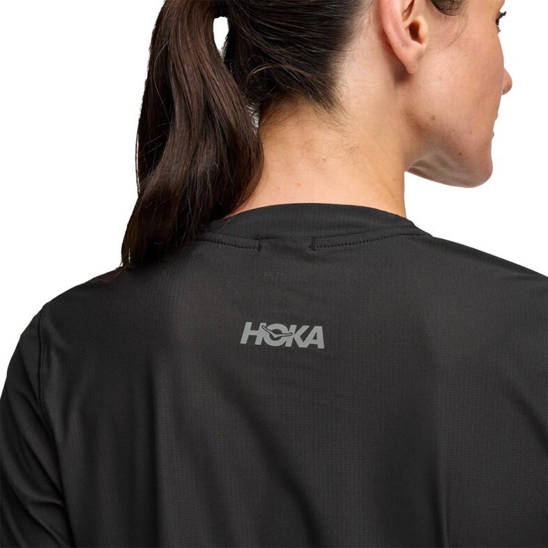 Polera Hoka Mujer Airolite 2.0 Black - Imagen 4