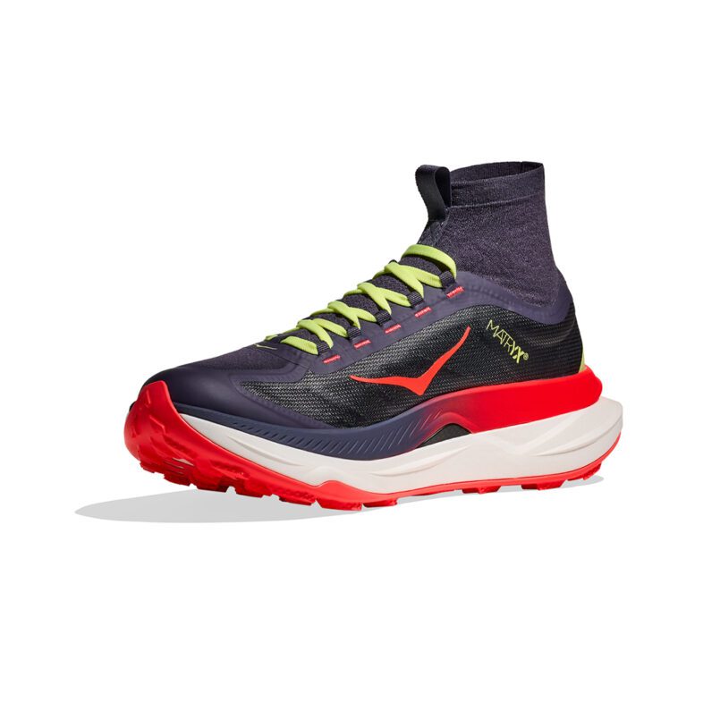 Hoka Tecton X 3 Hombre Squid Ink/Neon Flame - Imagen 3