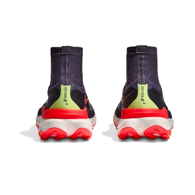 Hoka Tecton X 3 Hombre Squid Ink/Neon Flame - Imagen 5