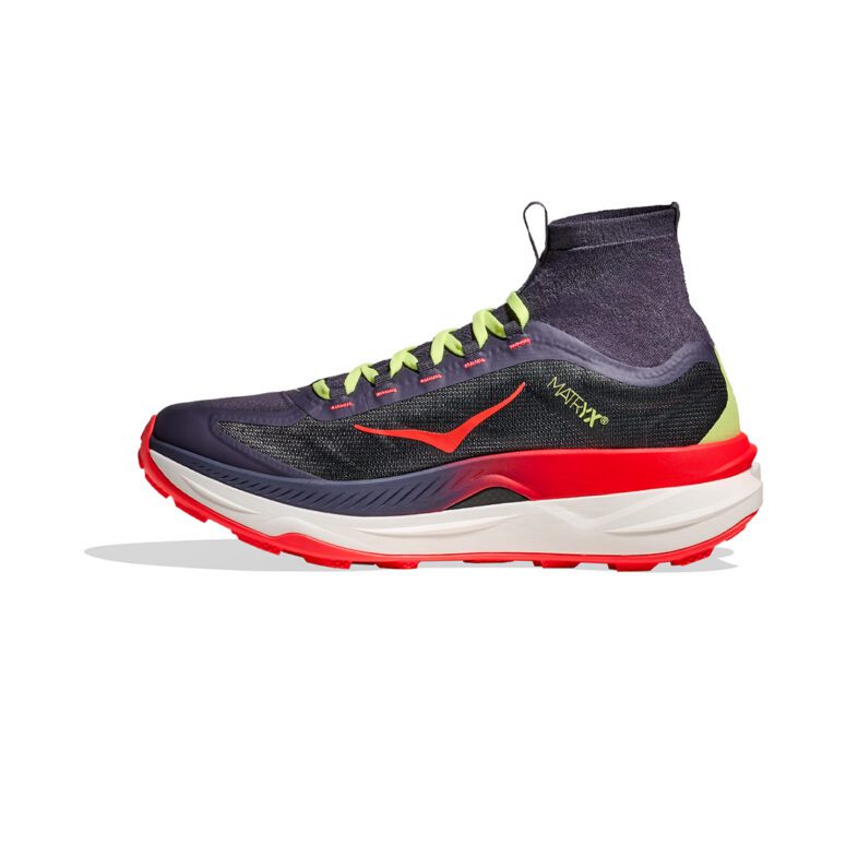 Hoka Tecton X 3 Hombre Squid Ink/Neon Flame - Imagen 8